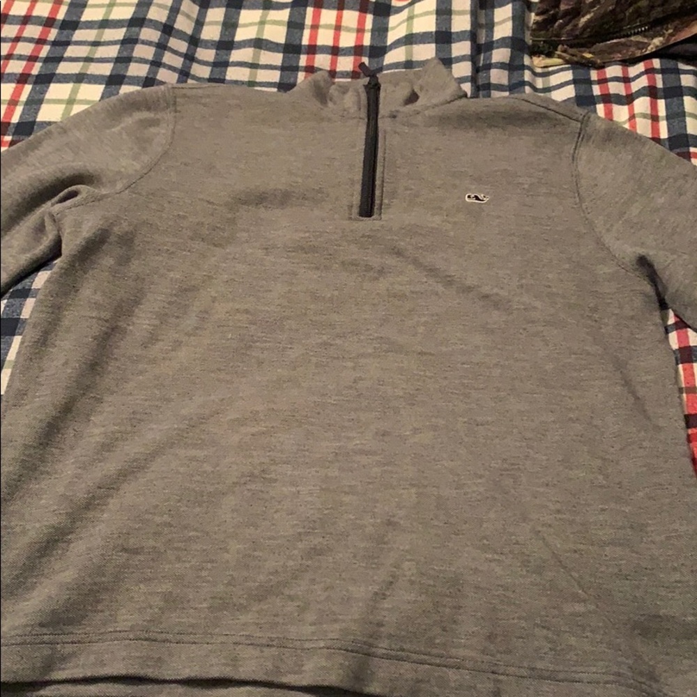 boys XL vineyard vines quarter zip